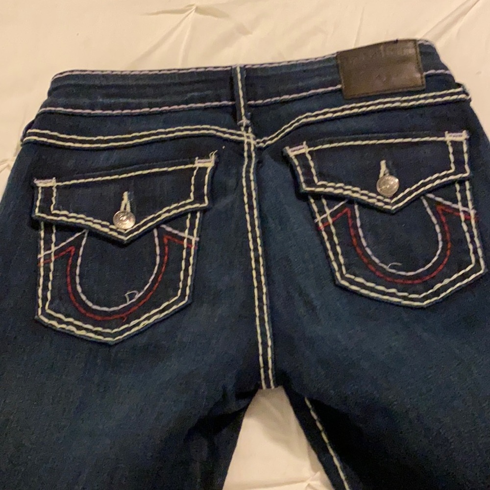True Religion Casey Super Skinny Low Rise size 27